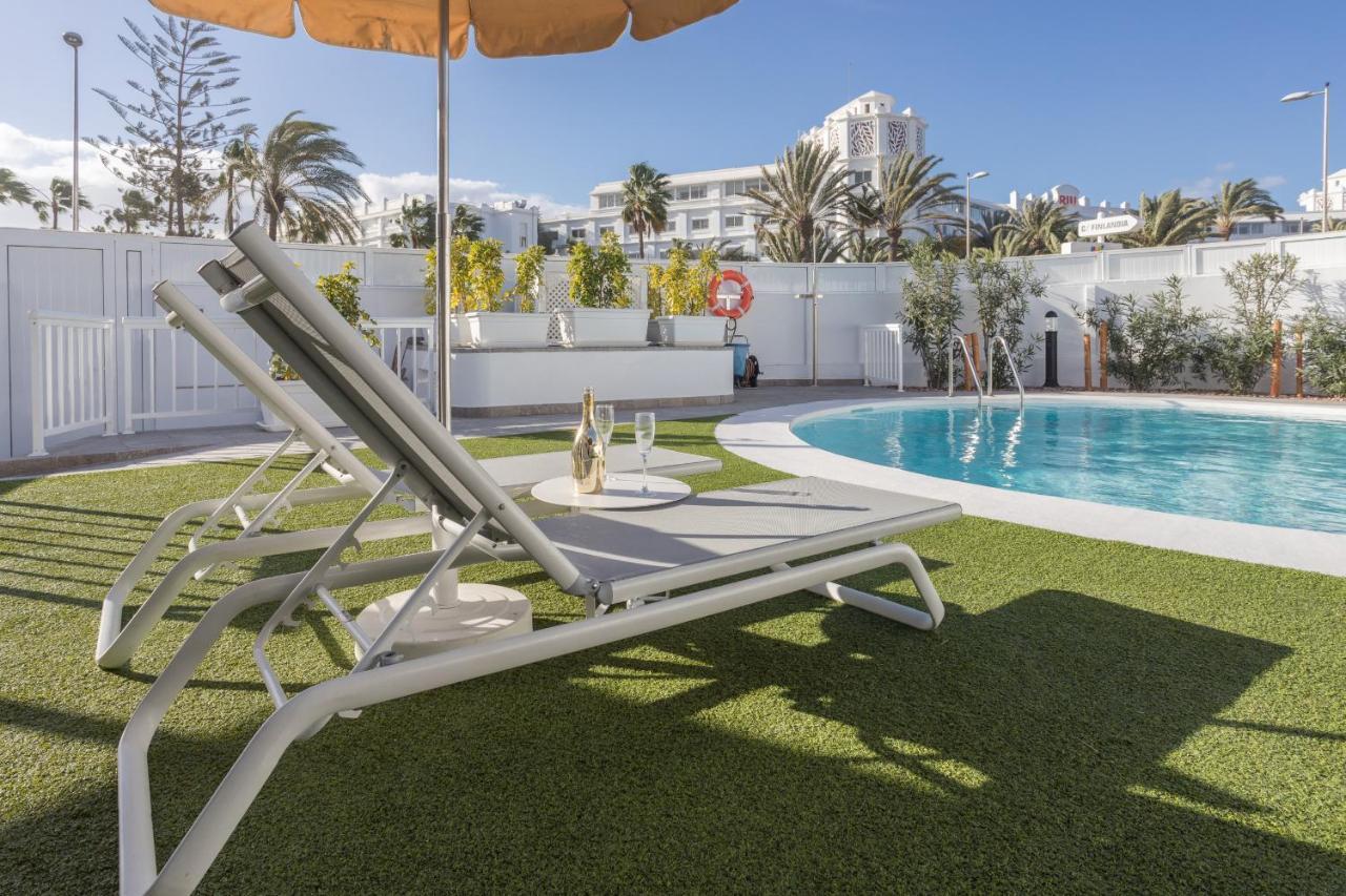 Nueva!!! Villa playa del inglés piscina privada climatizada Exterior foto